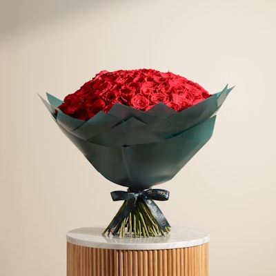 بوكيه بيبي روز أحمر فاخر - هدايا الطائف