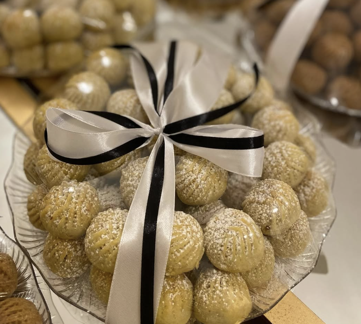 معمول بشرائط هدايا - حلويات الطائف