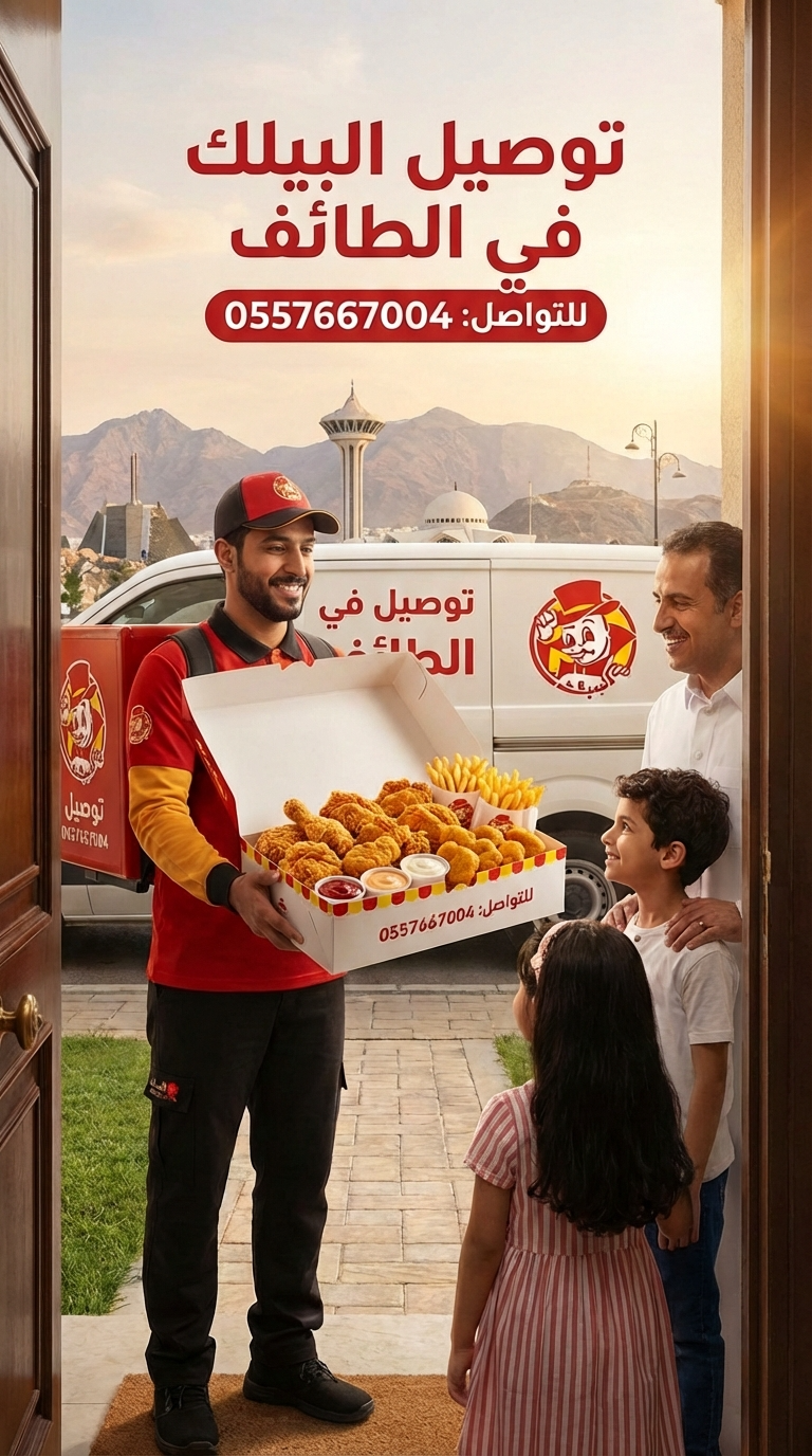 مندوب توصيل الطائف - خدمة احترافية